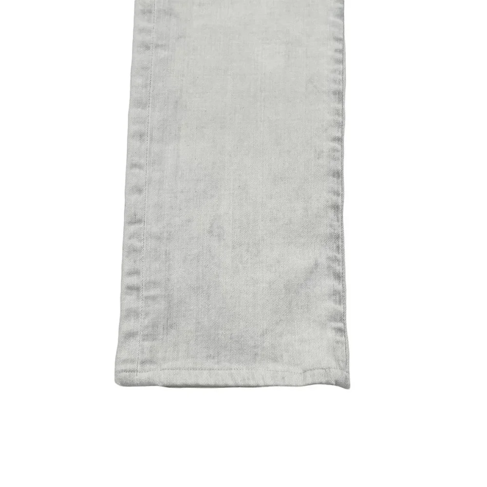 AG Adriano Goldschmied Matchbox Slim Straight Jeans - White Washed | 32 - Picture 5 of 11
